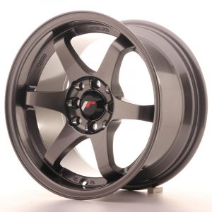 Japan Racing JR3 15×8 ET25 4×100/114 Gun Metal