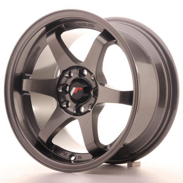 lmr Japan Racing JR3 15x8 ET25 4x100/114 Gun Metal