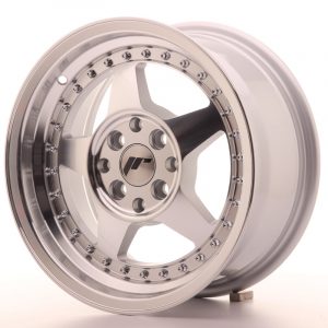 Japan Racing JR6 15×7 ET35 4×100/114 Machined Silver