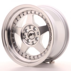 Japan Racing JR6 15×8 ET5 4×100/114 Machined Silver