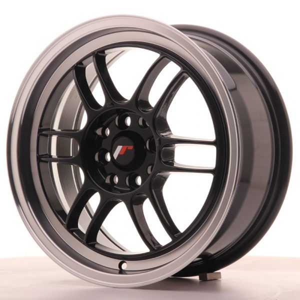 lmr Japan Racing JR7 16x7 ET38 4x100/114 Glossy Black