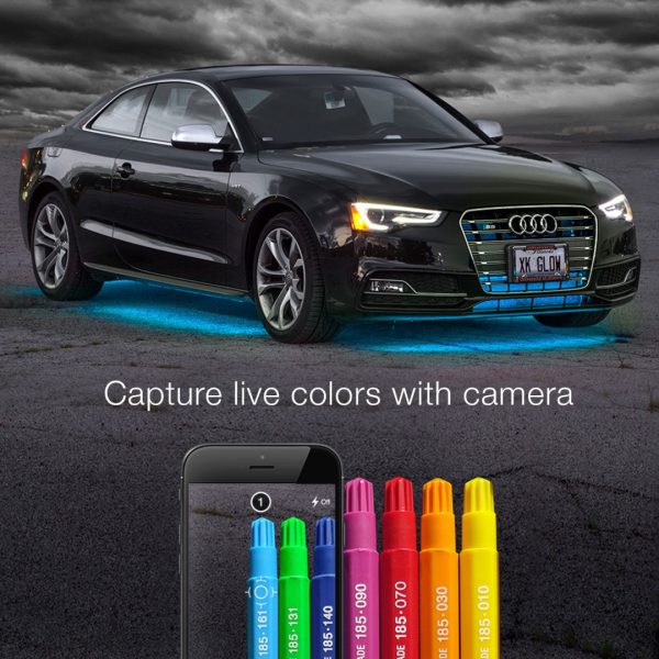 lmr XKGLOW Bil ADVANCED App Kit LED Neon / Underglow