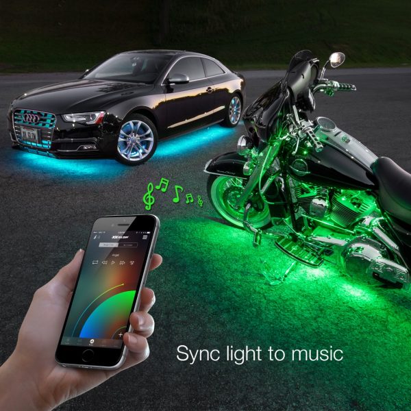 lmr XKGLOW Bil ADVANCED App Kit LED Neon / Underglow