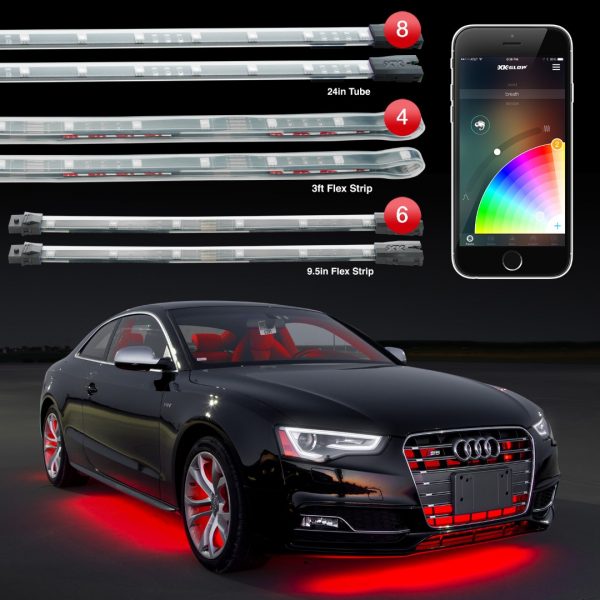 lmr XKGLOW Car PRO App Kit LED Neon / Underglow