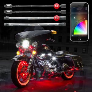 XKGLOW Motorcykel PRO App Belysnings-Kit