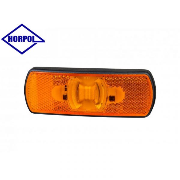 lmr HORPOL LED Sidomarkeringsljus 122x44mm (Orange ljus)