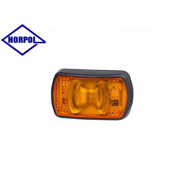 lmr HORPOL LED Sidomarkeringsljus 71x42mm (Orange ljus)