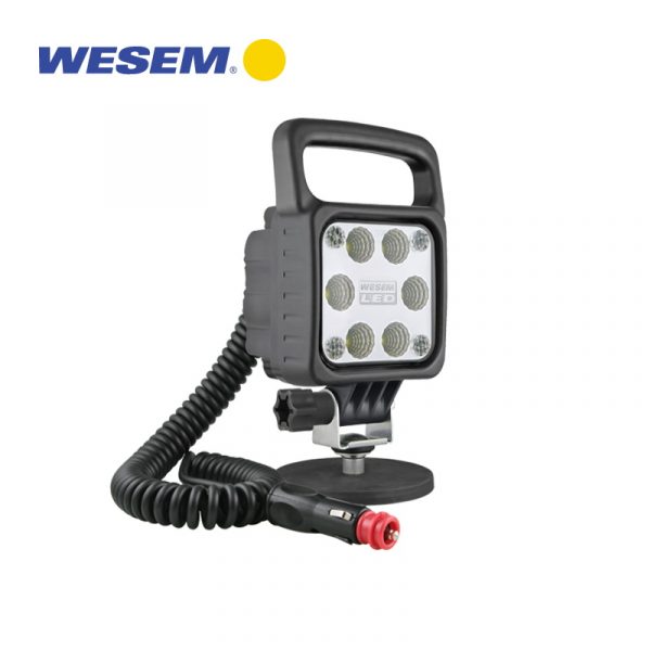 lmr Wesem LEDF 1500lm Portabelt LED-arbetsljus (Handtag/Magnet/Cigarettkontakt)