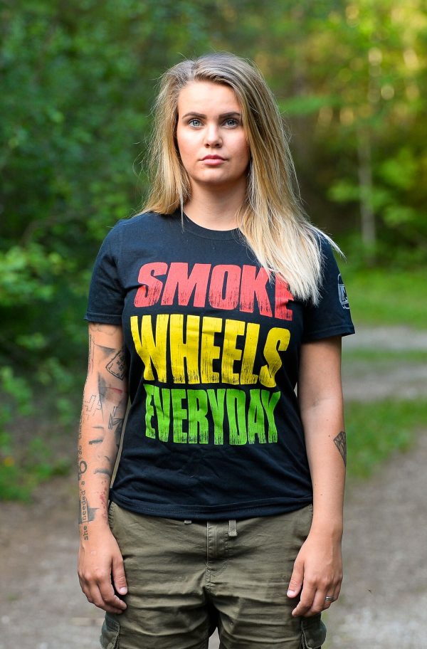 lmr Smoke Wheels Everyday T-shirt