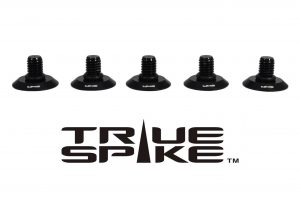 TRUE SPIKE Stick On Lug Nut Cap Base 5pcs Black Colour