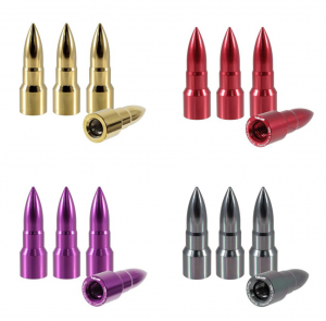 True Spike Lug Nut Caps – Bullet – 16mm / 51 mm