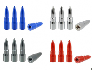 True Spike Lug Nut Caps – Bullet – 20 mm / 51 mm