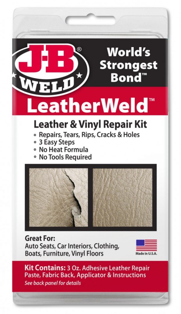lmr JB Weld Läder och Vinylreparationskit (LeatherWeld)