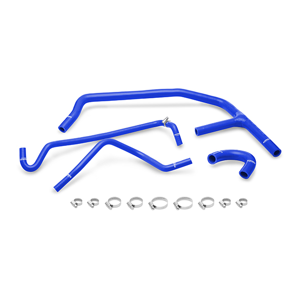 lmr Mishimoto Ford Mustang EcoBoost Silikon Extra Slang Kit, 2015+ Blå