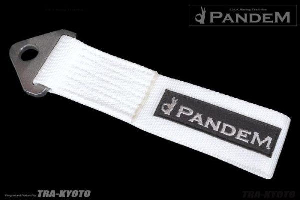 lmr Pandem 2" Tow Hook Strap White/Black (TRA Kyoto)