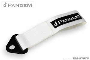 Pandem 2″ Tow Hook Strap White/Black (TRA Kyoto)