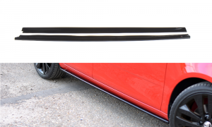 Spoiler Extension Skoda Fabia Mk2 Rs (Carbon Fiber Look)