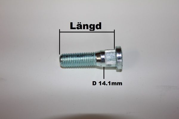 lmr Spare Wheelstud M12x1.5 for spacers