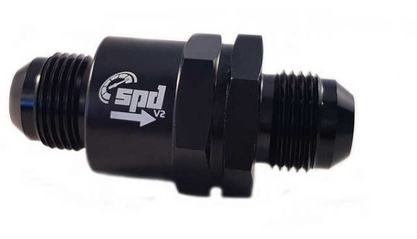 lmr SPD V2 check valve full flow AN6 black