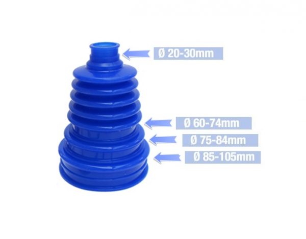 lmr Universal CV Booth - Silicone - Blue