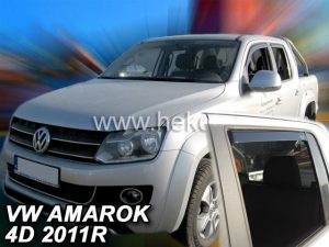 Huvskydd och Vindavvisare VW Amarok 4-Dörrars 2010- –  Vindavvisare till framdörrar