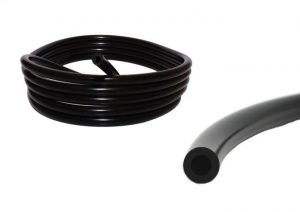 Vacuum hose, Black 6mm