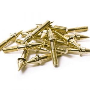 lmr M7x32 Splitbult / Monteringsbult Splitfälgar / Split Bolts - Spike Guld - 160st