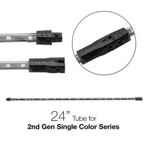XKGLOW Grön 24″ LED Tube Single Color