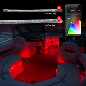 XKGLOW Båt PRO App Ljus-Kit