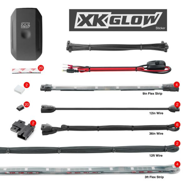 lmr XKGLOW Boat STA App Light Kit