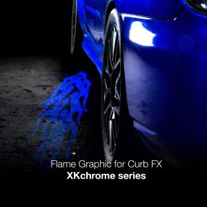 XKGLOW CurbFX Kurvbelysning Film/Grafik Flame
