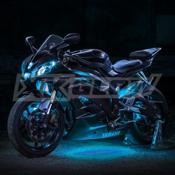 lmr XKGLOW Aqua 14pc Moto Light Kit