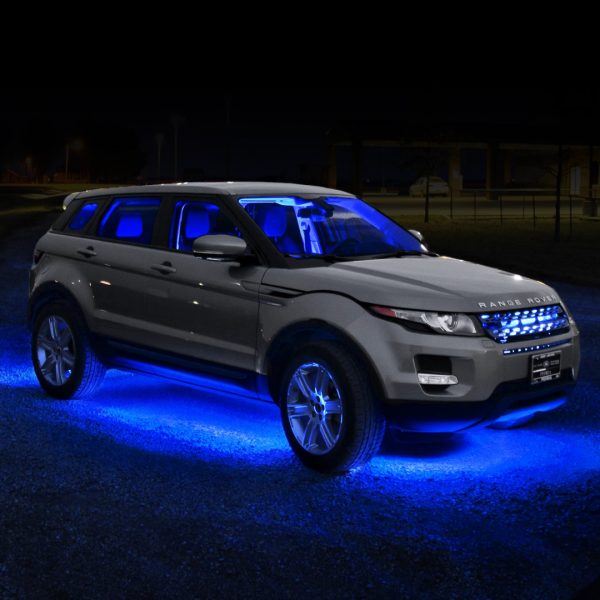 lmr XKGLOW Blå 8st Bil Kit LED Neon / Underglow