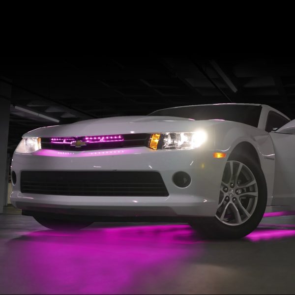 lmr XKGLOW Rosa 8st Bil Kit LED Neon / Underglow