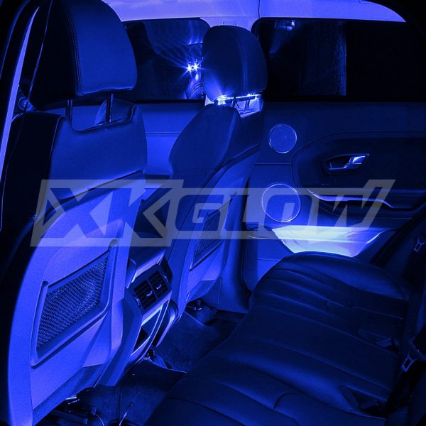 lmr XKGLOW Blue 4pc Car Light Kit