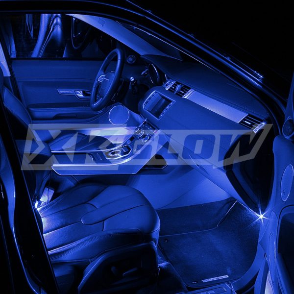 lmr XKGLOW Blue 4pc Car Light Kit