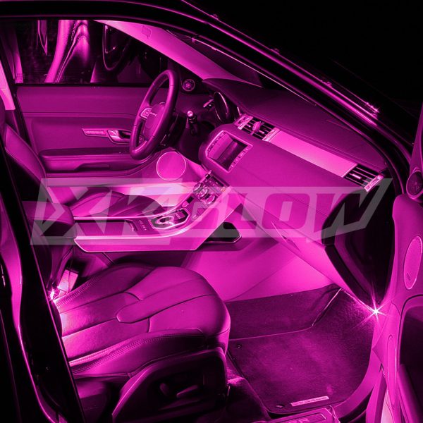 lmr XKGLOW Pink 4pc Car Light Kit