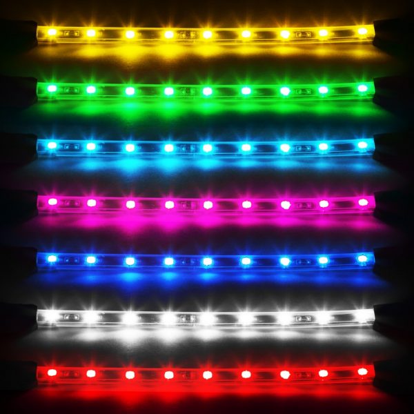 lmr XKGLOW Orange 12-delars Bil Kit LED Neon / Underglow