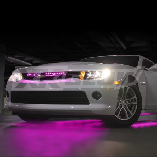lmr XKGLOW Rosa 12-delars Bil Kit LED Neon / Underglow