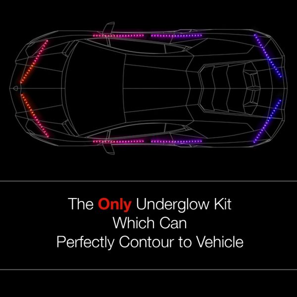 lmr XKGLOW 12pc LED Neon / Underglow M.Color Car Kit