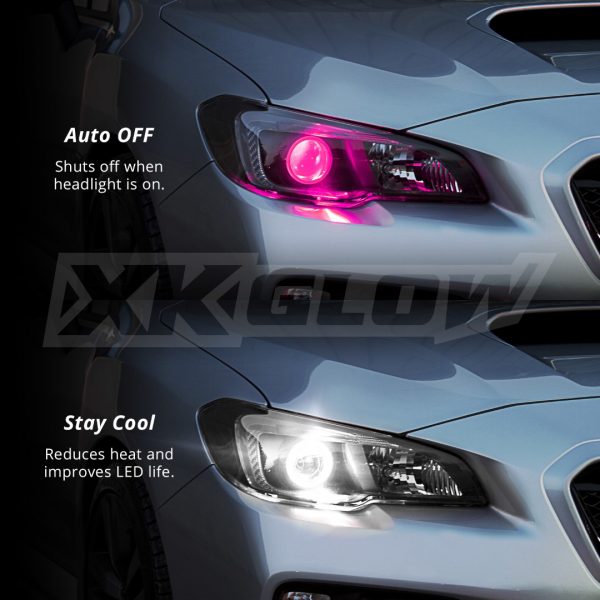 lmr XKGLOW RGB Demon Eye Kit for Headlights