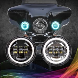 XKGLOW Black 4.5″ LED Driving Light MC – No Controller