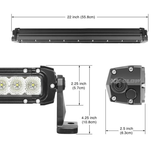 lmr XKGLOW 20" LED Light bar