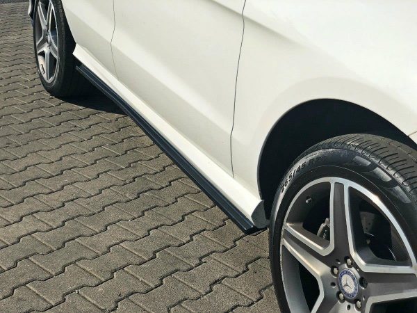 lmr Side Skirts Diffusers Mercedes Gle W166 Amg-Line / Gloss Black