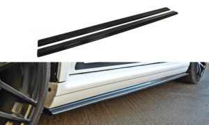 Side Skirts Diffusers Audi Rs4 B5 / ABS Black / Molet