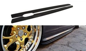 Side Skirts Diffusers BMW 3 E46 Mpack Coupe / ABS Black / Molet