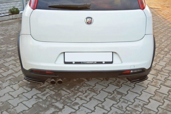 lmr Rear Side Splitters Fiat Grande Punto Abarth / Gloss Black