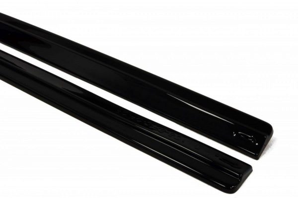 lmr Side Skirts Diffusers Ford Focus Mk2 Rs / Gloss Black