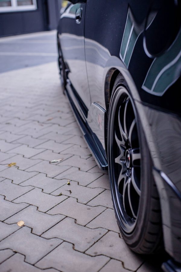 lmr Side Skirts Diffusers Honda Civic Ep3 (Mk7) Type-R/S Facelift / Gloss