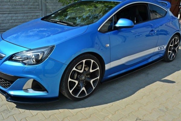 lmr Dokładki Progów Opel Astra J Opc / Vxr / Carbon Look